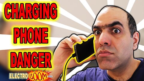 Charging Phone DANGEROUS?! ElectroBOOM Crew EXPOSED!!! (LATITY-004)