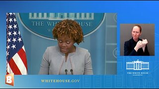 WH Press Secretary Karine Jean-Pierre speaking with reporters...