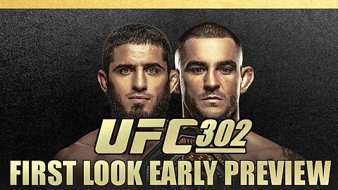 UFC302 First Look & Early Preview