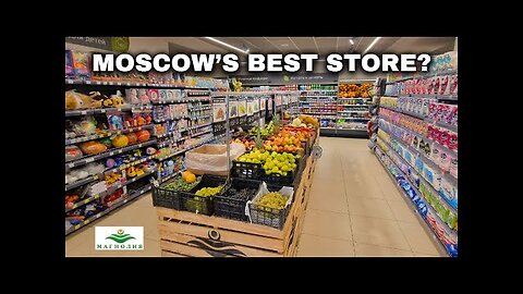 Russian TYPICAL Supermarket: Is this the BEST STORE in Moscow?