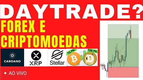 DAY TRADE Analise de Mercado FOREX e CRIPTOMOEDAS