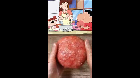 Shin chan anime cooking in real life