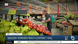 Grocery store workers reach contract deal