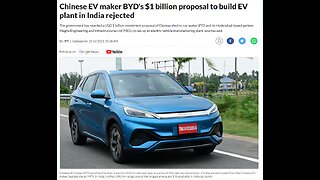 Modi Govt rejects Chinese BYD-Megha Engineering's $1 billion proposal to set up EV plant