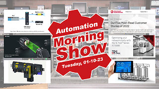 TSN, CIP, Rockwell, Keyence, RedLion, Siemens and more today on the Automation Morning Show