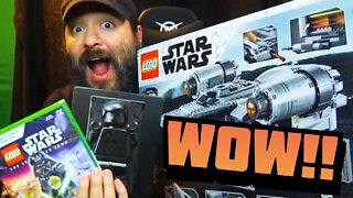 WB GAMES SENT ME LEGO STAR WARS: THE SKYWALKER SAGA STUFF! | 8-Bit Eric