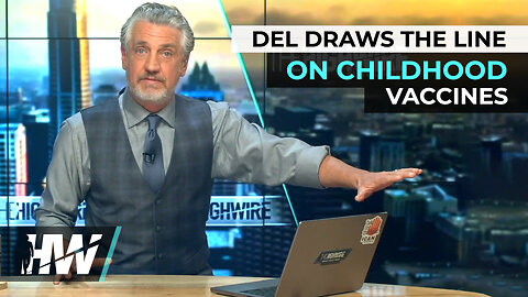 DEL DRAWS THE LINE ON CHILDHOOD VACCINES