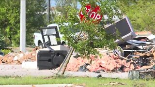 Hurricane Ian debris collection