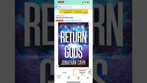 The Return of the Gods is on the Best Sellers list!