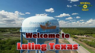 A Bird's Eye View of Luling Texas - Oil Rigs. Watermelon, Trains, BBQ & a River. #lulingtx