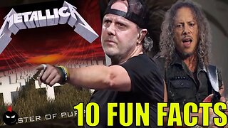 Metallica Master of Puppets | 10 Fun Facts