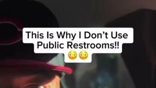 ⚠️☣💉☠💉☣⚠️ WHY WE SHOULD NOT USE PUBLIC WASHROOMS!