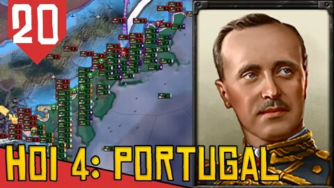 Invadindo a CAPITAL AMERICANA - Hearts of Iron 4 Portugal #20 [Série Gameplay Português PT-BR]