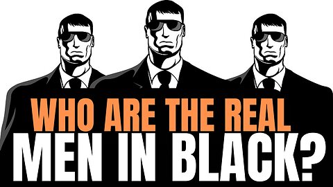 Documented evidence of 👽THE REAL MEN IN BLACK👽 Truth or fiction?… You decide!
