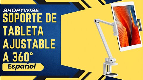 Soporte de tableta ajustable a 360°