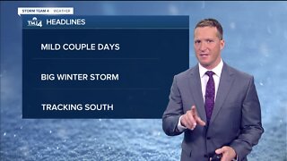 Temps could reach 30s today ahead of midweek winter storm