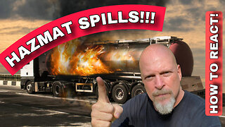 HAZMAT SPILLS!! How should you react in your car???