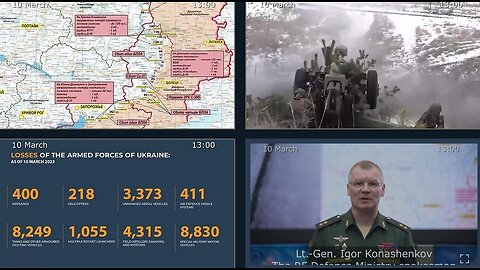 10.03.23 ⚡Russian Defence Ministry report on the progress of the the DENAZIFICATIOn of Ukraine