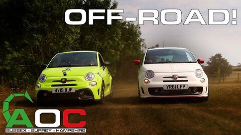 Racing Off-road in ABARTH'S!!