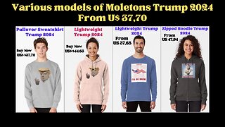 T- shirt TRUMP 2024 - Sweatshirts & Hoodies TRUMP 2024