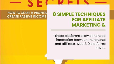 8 Simple Techniques For Affiliate Marketing & Advertising Services - Rise Interactive