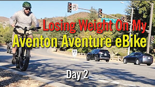 Losing Weight On My Aventon Aventure eBike - Come Ride With Me - More Breakdown Issues