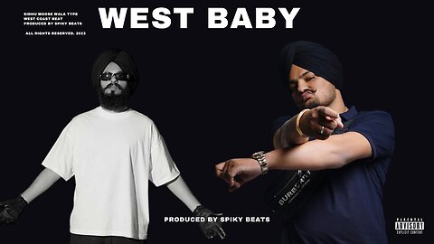 Sidhu Moose Wala x Wazir Patar Type West Coast Beat Instrumental 2023 - "West Baby"