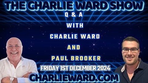 Q & A WITH CHARLIE WARD & PAUL BROOKER 1ST DECEMBER 2023
