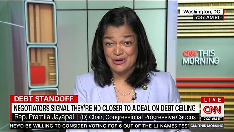 Rep Jayapal to Biden: Use 14th Amendment on Debt