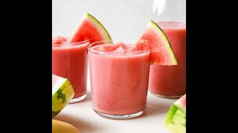 Watermelon And Pineapple Lime Smoothie