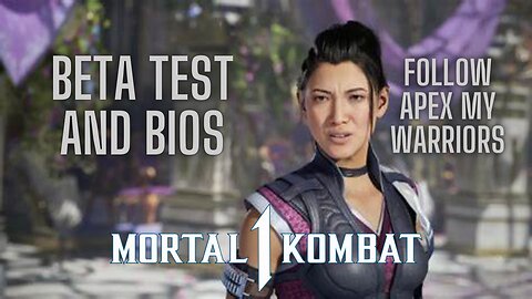 Mortal Kombat 1 Beta and New Character Bios