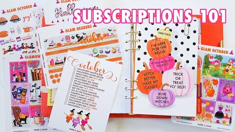Paper & Glam Subscriptions 101