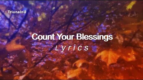 Count Your Blessings Lyrics