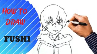 How to draw Fushi from To Your Eternity
