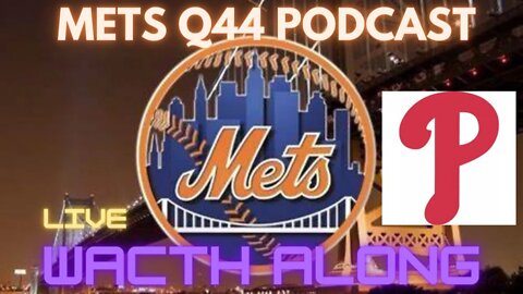 METS Q 44 WATCH ALONG PLAY BY PLAY New York Mets VS Philadelphia Phillies,