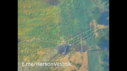 Russian Guided "Krasnopol" Artillery Shell Destroys Ukrainian American-Made M777 Howitzer Crew💥