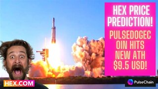 Hex Price Prediction! PulseDogeCoin Hits New ATH $9.5 USD! Icosa & Maximus Updates!