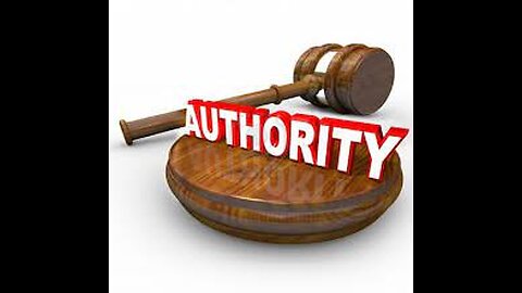 Authority Is Given And Taken By God