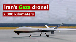 Iran's Gaza drone! The most important and used drone!!