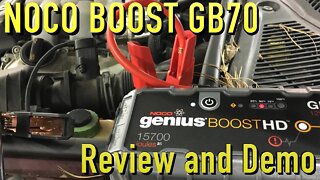 NOCO Genius Boost HD GB70 Jump Starter ~ Review