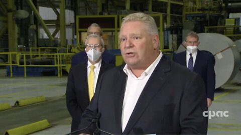 Doug Ford admits vaccine passports don't work, "Everyone is done with this."
