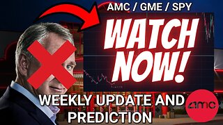 AMC / GME / SPY Weekly Update And Prediction Video