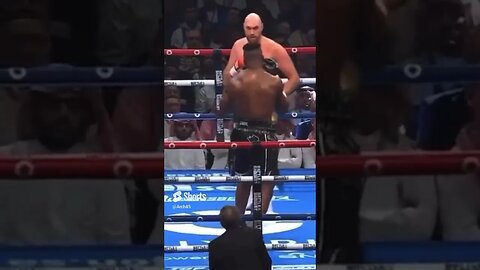 Francis Ngannou dropped Tyson Fury