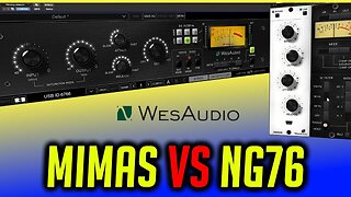 Wes Audio Mimas vs Ng76 - 500 Series Vs Rack 1176 (No Talking)