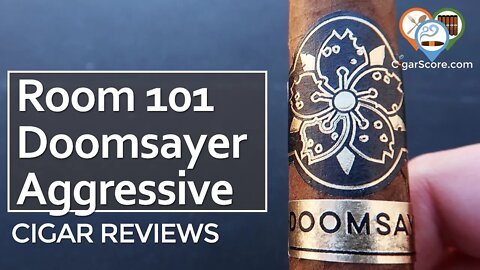 A LITTLE Bit NUTTY? The Room 101 DOOMSAYER AGGRESSIVE Toro - CIGAR REVIEWS by CigarScore