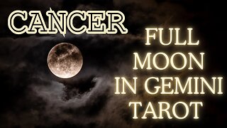 Cancer ♋️- Solving crises with kindness! New Moon in Gemini tarot reading #cancer #tarotary