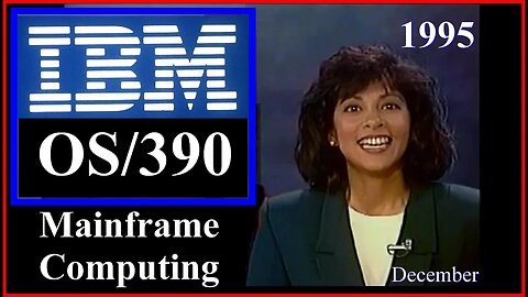 1995 IBM System/390 Mainframe Magazine promo film Restored (computer history operating system, MVS)