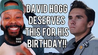 THIS is the best birthday gift for David Hogg 😂