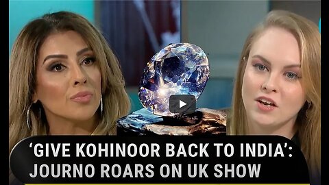 Kohinoor Is From India’: Journalist fact-checks UK anchor amid debate on Crown Jewels | Watch