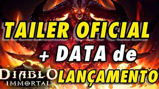Diablo Imortal | Data de lançamento e trailer de anúncio para PC e MOBILE